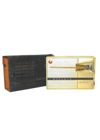 RADIO ANTIGUO DE BOLSILLO. MONARCH, AÑOS 60s