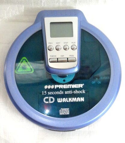 REPRODUCTOR DE CD RETRO. PREMIER, AÑOS 90s JAMAS USADO - Image 7