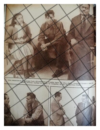AFICHE RETRO ENTREVISTA A JOSE CLEMENTE OROZCO 1942 - Image 2