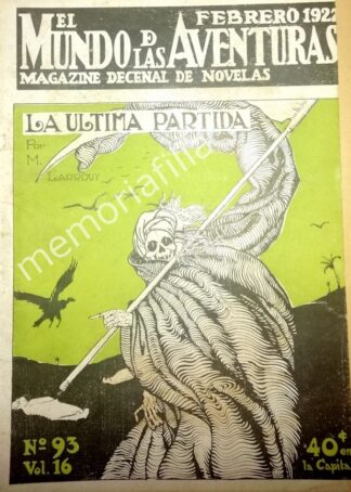 Rara Historieta Antigua 1920 con Portada De Roberto Montenegro