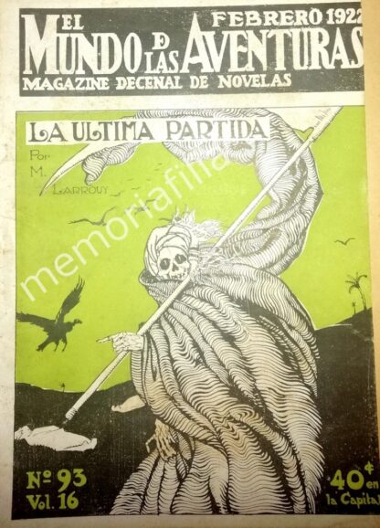 Rara Historieta Antigua 1920 con Portada De Roberto Montenegro