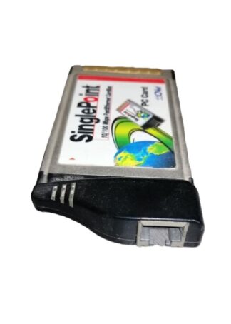 TARJETA PCMCIA RETRO ETHERNET CNET SINGLE POINT. AÑOS 90s