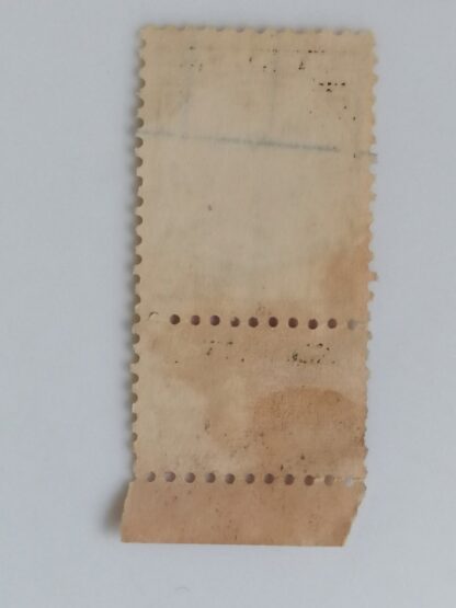 TIMBRE FISCAL ANTIGUO 1935. 2 CENTAVOS, VERDE - Image 4