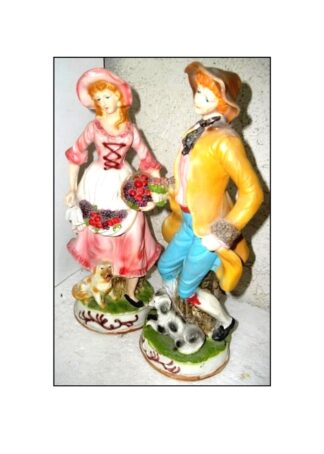 Figuras Decorativas Antigua. Alemanas Años 50s