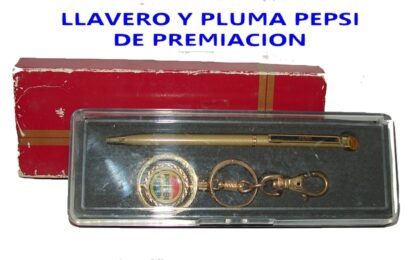 Llavero Y Bolígrafo Pepsi De Premiación Años 70s Raro - Image 7