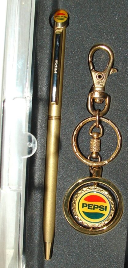 Llavero Y Bolígrafo Pepsi De Premiación Años 70s Raro - Image 8