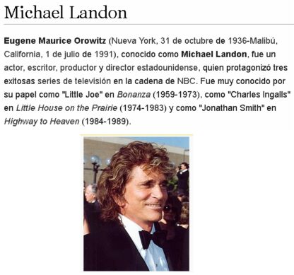 CARTEL ANTIGUO ORIGINAL DE MICHAEL LANDON Y CAMARAS KODAK EKTRAMAX 1979 /415 FEP - Image 2