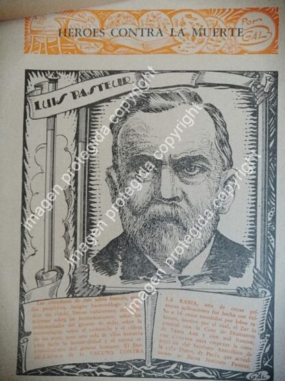 13 GRABADOS ANTIGUOS DE LEONEL GARCIA 1945 MEDICOS CELEBRES. /Caricaturistas - Image 6