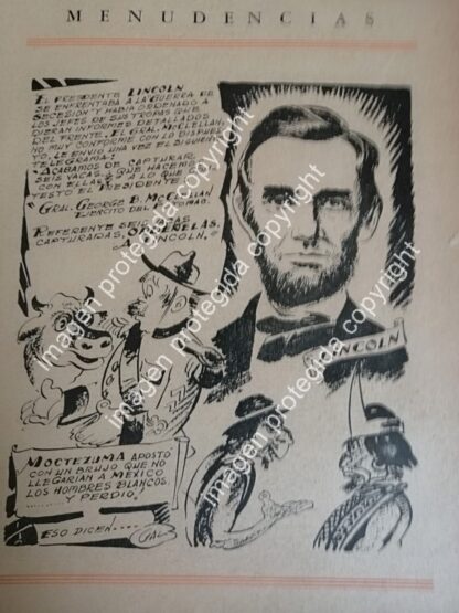 4 TIRAS COMICAS ANTIGUAS DE LEONEL GARCIA 1952 MENUDENCIAS. /RARO - Image 3